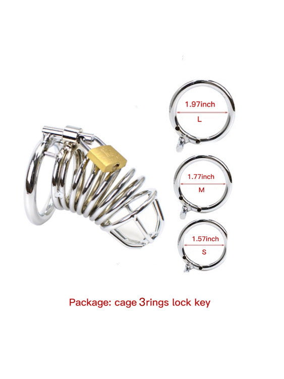 Heavy Duty Metal Cock Cage