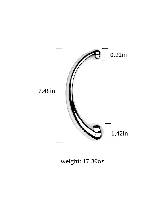 Metal Double-Ended Butt Plugs