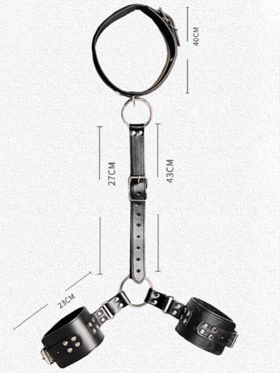 Anti-Back Handcuff Ankle Cuff