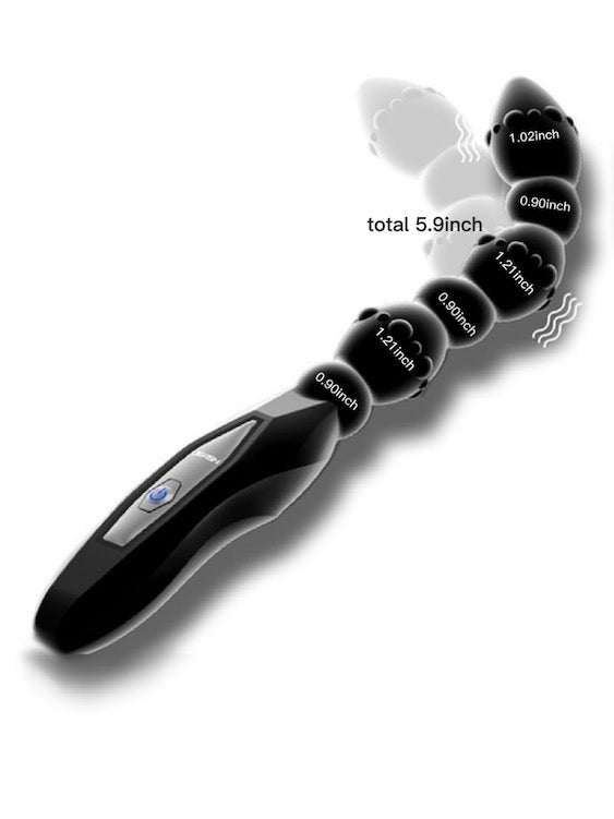 Electric Anal Plug Snake Vibrator With 10 Powerful Vibrations Electric Anal Plug Snake Vibrator With 10 Powerful Vibrations