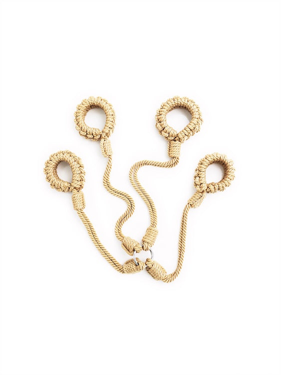 Handmade Bondage Rope Handcuffs and Ankle Cuffs - Bondage - BDSM - Sex ...