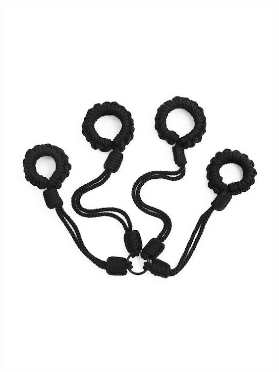 Handcuff With Rope Handmade Bondage Rope Handcuffs and Ankle Cuffs - Bondage - BDSM - Sex ...