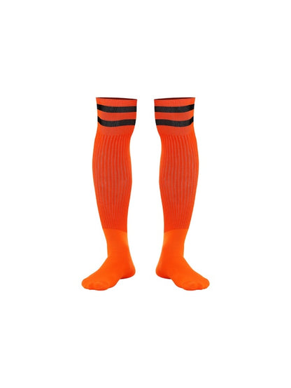 Colorful Stripes Thigh Socks For Men