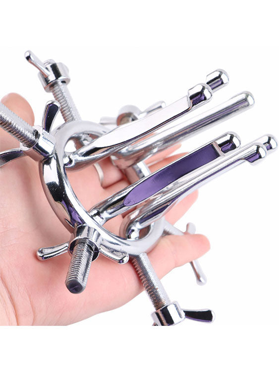 Stainless Steel Ass Sex Toy Extreme Anal Plug Expander Stainless Steel Ass Sex Toy Extreme Anal Plug Expander