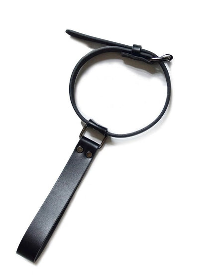 Take Me Away My Lord Leather Collar White 