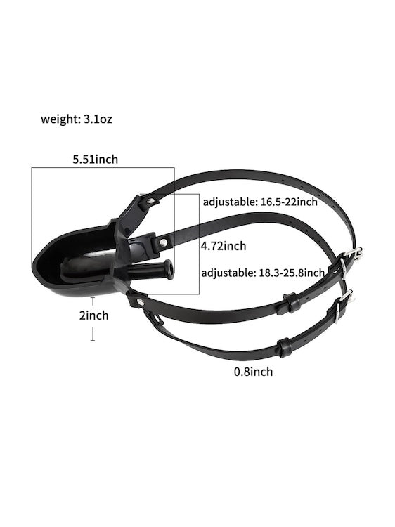 Watersport Urinal Strap On Gag - Watersports - Fetish - Sex Toys For Gay Men Kinks Whitesockshop Watersport Urinal Strap On Gag - Watersports - Fetish - Sex Toys For Gay Men Kinks Whitesockshop