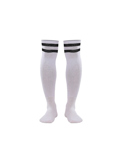 Colorful Stripes Thigh Socks For Men