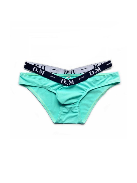 Candy-colored Men's Triangle Underwear with Separated Waistband