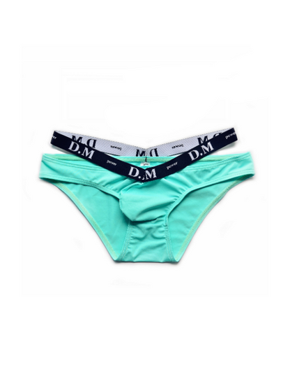 Candy-colored Men's Triangle Underwear with Separated Waistband