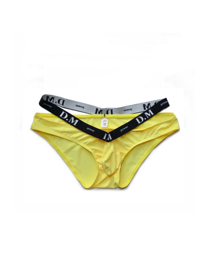 Candy-colored Men's Triangle Underwear with Separated Waistband