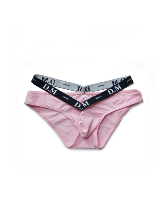 Candy-colored Men's Triangle Underwear with Separated Waistband