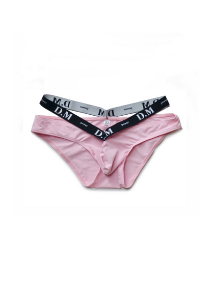 Candy-colored Men's Triangle Underwear with Separated Waistband