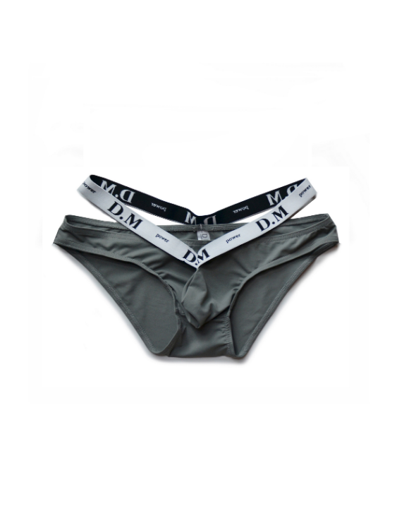 Candy-colored Men's Triangle Underwear with Separated Waistband