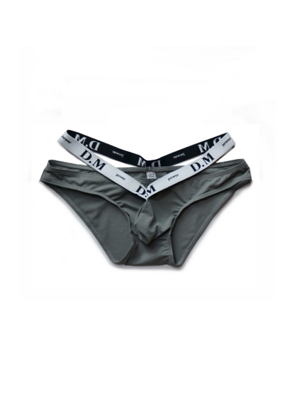 Candy-colored Men's Triangle Underwear with Separated Waistband