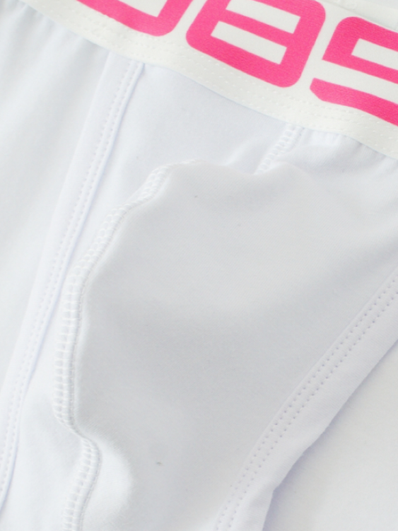 2 PCS Simple Pure Cotton Low Waist High-Cut Brief